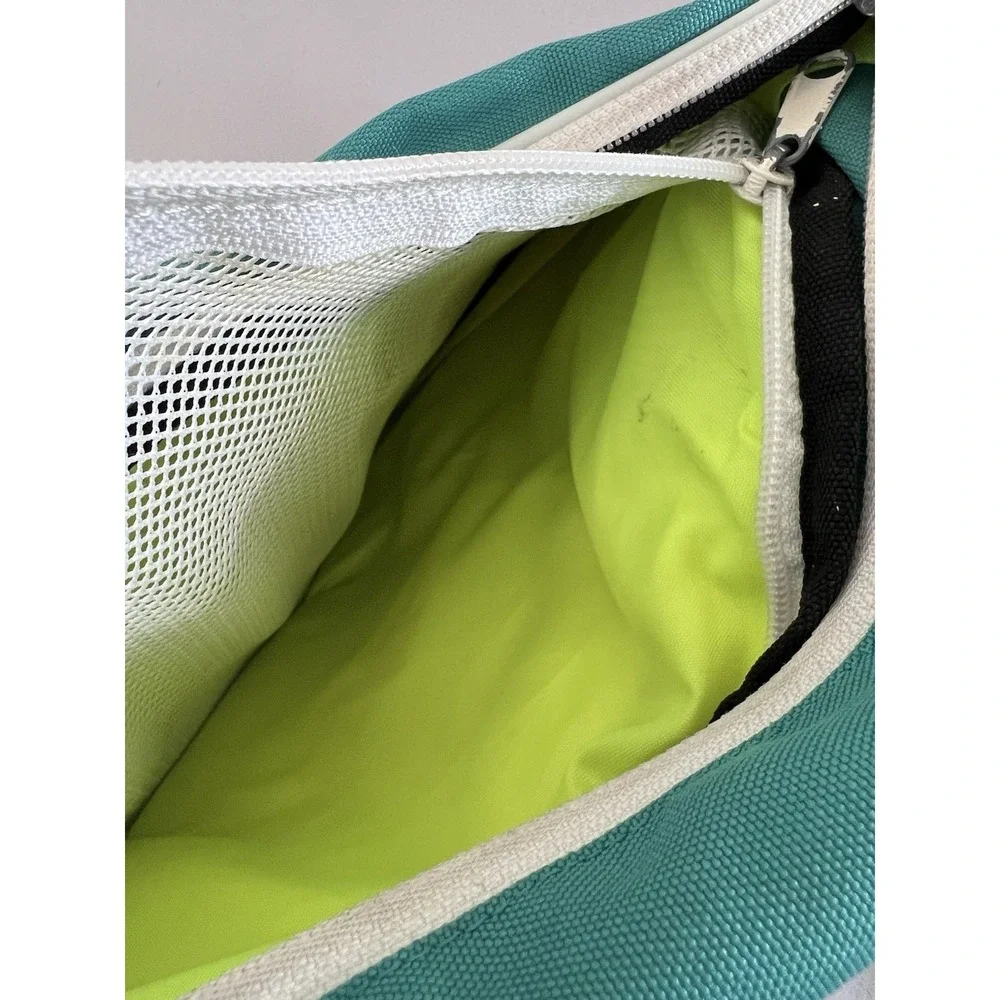 Kavu Busy Livin Rope Sling Backpack Surfing Ocean Theme Teal‎ Blue